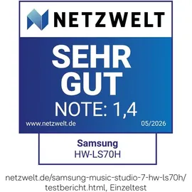 Samsung Music Studio 7 LS70H schwarz