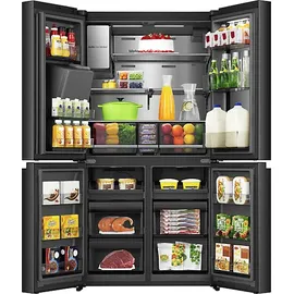 Hisense RQ600P7SKE Multi Door (600 l, 1790 mm hoch, Schwarz)
