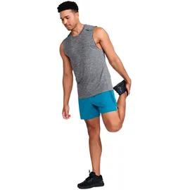 2XU Motion Tank Top, Harbor Mist/Black, S