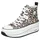 Rieker Plateausneaker Damen Beige 42