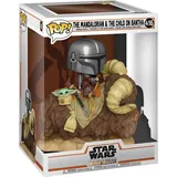 Funko Pop! Deluxe: Star Wars: The Mandalorian - Mando on Bantha