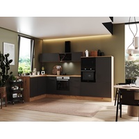 Respekta Selection Küche vormontierte L - Küche 340 x 175 cm, wechselseitig aufbaubar incl. Geräte R...