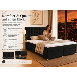 Best For Home Trinity K-9 200 x 200 cm H3 Schwarz