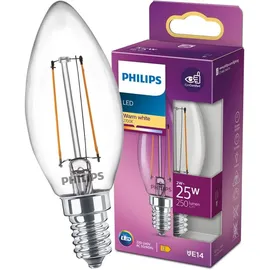 Philips LED Kerzenlampe 77753100 2 W E14 warmweiß 1 St.