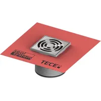 TECE TECEdrainpoint S Rostrahmen Kunststoff, 100x100mm, inklusive Designrost und
