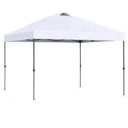 Outsunny Pavillon, Linear-Form, BxT: 300 x 300 cm - weiss