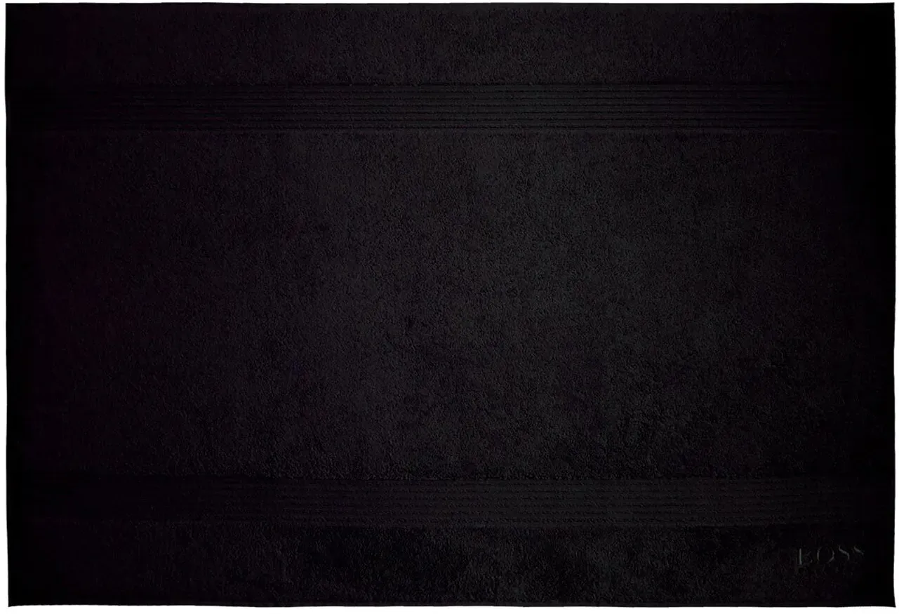 Hugo Boss Home Badematte Loft 60x90 cm | black - schwarz