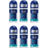 NIVEA MEN Deodorant Fresh Ocean Deo Roll-On 6 x 50ml