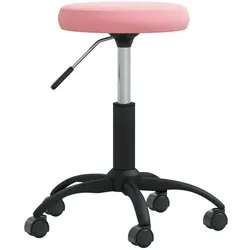 vidaXL Esszimmerstuhl Rosa Samt Esszimmerstuhl