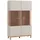 Home Affaire Highboard 90 x 146,5 x 35 cm Kaschmir / Weiß