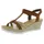 Rieker Keilsandaletten Damen Blau 37
