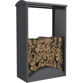 Westmann Kaminholzregal Castra Metall 98 x 160 x 52 cm Anthrazit