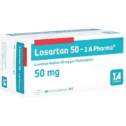 Losartan 50-1a Pharma Filmtabletten 98 St