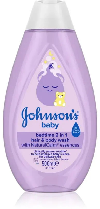 Johnson's® Bedtime Reinigungsgel für Haut und Haar zum Schlafen 500 ml