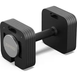 Kurzhantel mit einstellbarem Gewicht Zipro Square 24 kg SCHWARZ 24kg
