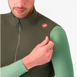 Castelli Espresso Weste - Dark Green - M
