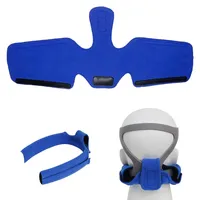 JEYORZY 1 pcs CPAP Nackenpolster, CPAP Maske Kopfbedeckung Abdeckung, CPAP Neck Pad CPAP Nackenpolster CPAP Maske Kopfbedeckung Abdeckung Universelle Größe, Schlafapnoe Maske Nackenpolster, Blau