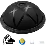 Vevor Halb-Gymnastikball-Trainer Schwarz/58 cm