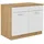 Küchen-Preisbombe Spülenschrank Buffet Küche 100 x 0 x 0 cm Weiß