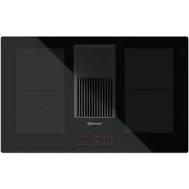 Bauknecht BVH80 Venting Flexi Induktions-Kochfeld mit Dunstabzug / 83 cm/Booster-Funktion/Kindersicherung/CombiDuo/Restwärmeanzeige/Flächenbündiges Design/Touch-Control