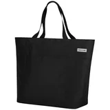 anndora XXL Shopper schwarz - Strandtasche Schultertasche Einkaufstasche