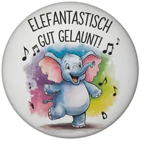 Speecheese Magnet Tanzender Elefant Elefantastisch gut gelaunt Magnet mit