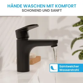 Bächlein Keila Einhandmischer Matt Schwarz
