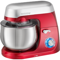 Clatronic KM 3709 Küchenmaschine, Küchenmaschine, Rot
