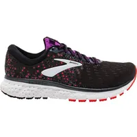 BROOKS Damen Laufschuhe "Glycerin 17", Schwarz/Koralle/Lila, 36 1⁄2