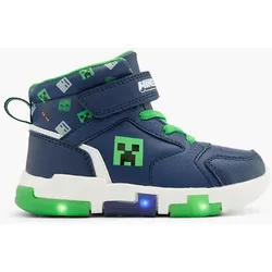 Hoher Sneaker - mit Licht - Herren - blau - 26