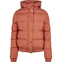 URBAN CLASSICS Hooded Puffer Jacke Red Pale M