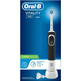 Oral-B Vitality 100 CrossAction schwarz