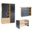 Arthur Berndt Babyzimmer SET Alessio 3-tlg.