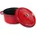 Staub Cocotte 30 cm rund kirschrot