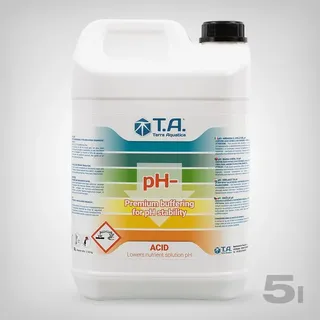 Terra Aquatica pH-Down, pH-Korrekturlösung, 5 Liter
