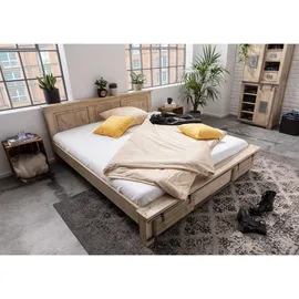 Massivmoebel24 Mango 180 x 200 cm Beige