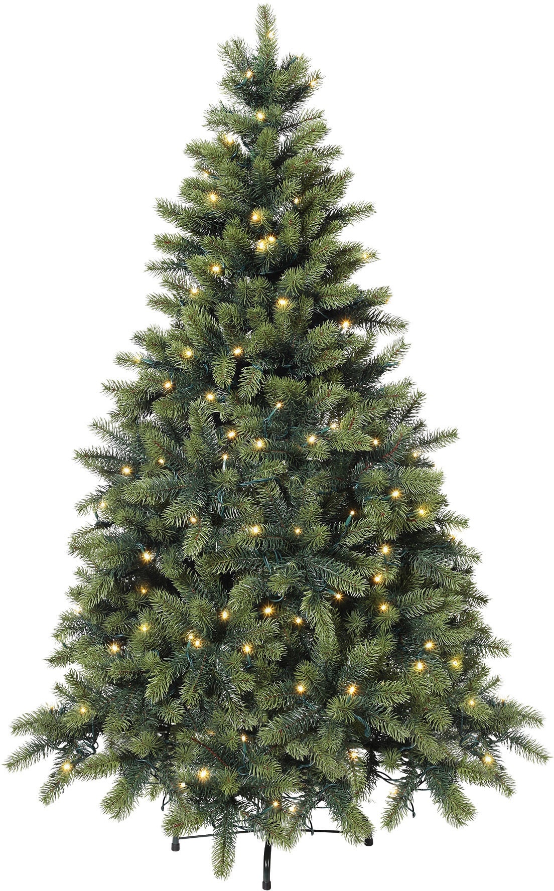 Künstlicher Weihnachtsbaum CREATIV DECO "Weihnachtsdeko, künstlicher Christbaum, Tannenbaum" Weihnachtsbäume Gr. Höhe: 150 cm bis, grün Künstliche Weihnachtsbäume