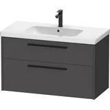 Duravit D-Code 98,4x55,5x46cm, 2 L, S, graph ma, Gr. sw