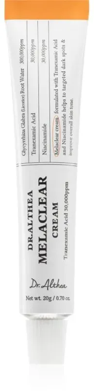 Dr. Althea Melaclear Cream aufhellende und glättende Creme zum vereinheitlichen der Hauttöne 20 g