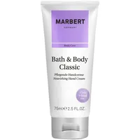 Marbert Bath & Body Classic Handcreme 75 ml