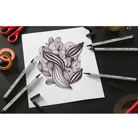 Stabilo ARTY schwarz,