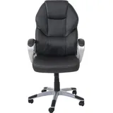 MCW Massage-Bürostuhl MCW-A69 Kunstleder Schwarz