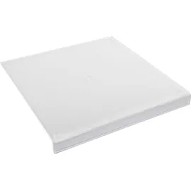 Gsd Acryl-Schneidbrett, 60,5 x 3,81 x 48,49 cm, Klar