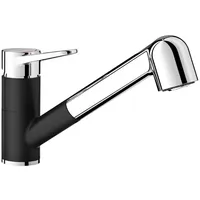 Blanco Wega-S II silgranitschwarz/chrom 526428