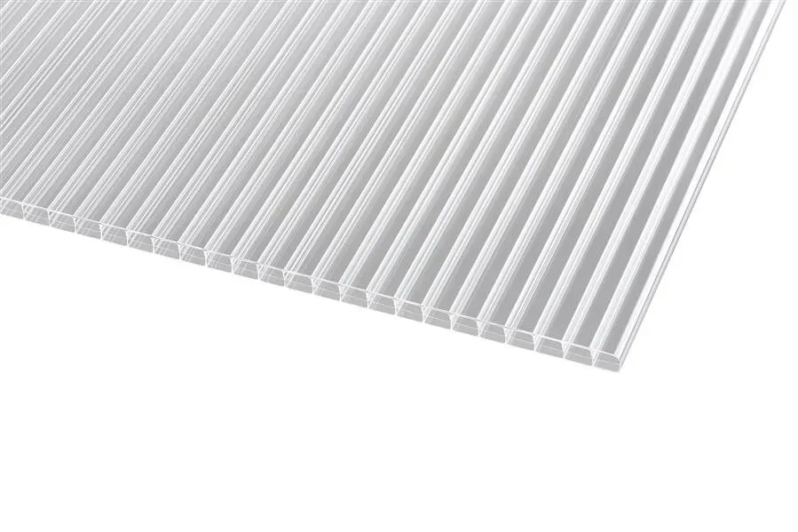 Doppelstegplatten 16 mm Farblos Klar – Blueline Polycarbonat 1200 x 2000