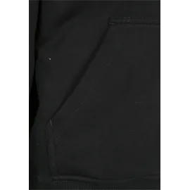 URBAN CLASSICS Organic Full Zip Kapuzenpullover Black M