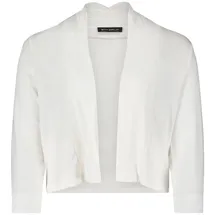 Betty Barclay Damen Shirtjacke mit 3/4 Arm 44, Rohweiß - 44