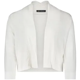 Betty Barclay Damen Shirtjacke mit 3/4 Arm 44, Rohweiß - 44