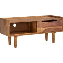 FineBuy Lowboard 95x44x34 cm Braun Holz