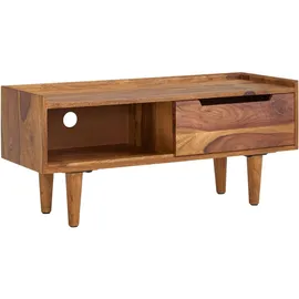 FineBuy Lowboard 95x44x34 cm Braun Holz